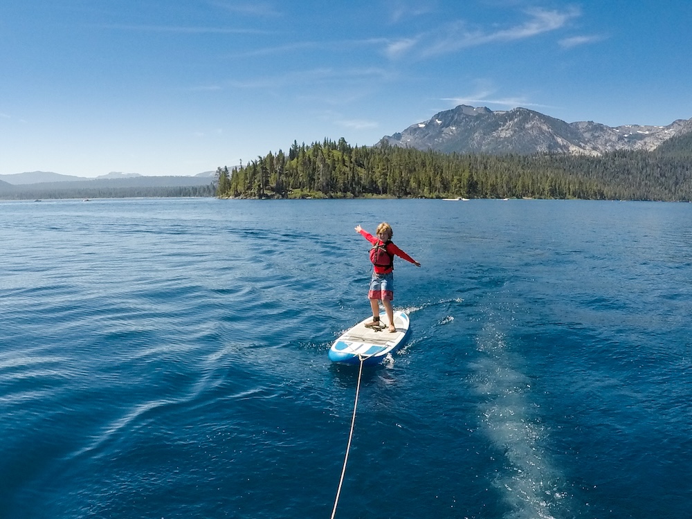 Lake Tahoe Stand Up Paddleboarding